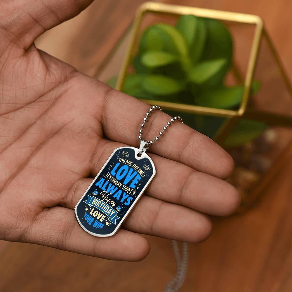 Dog Tag - To My Husband