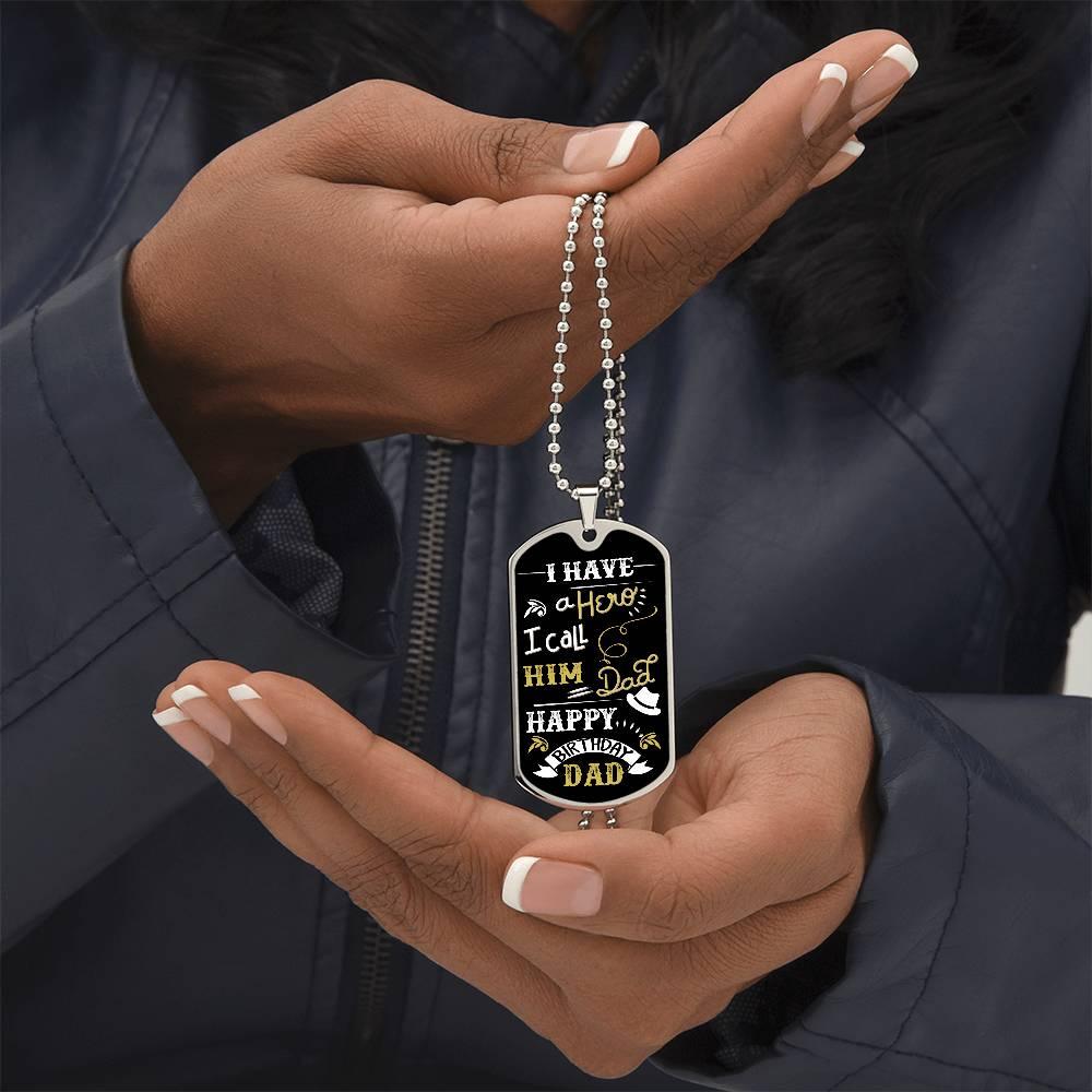 Dog Tag - To My Dad