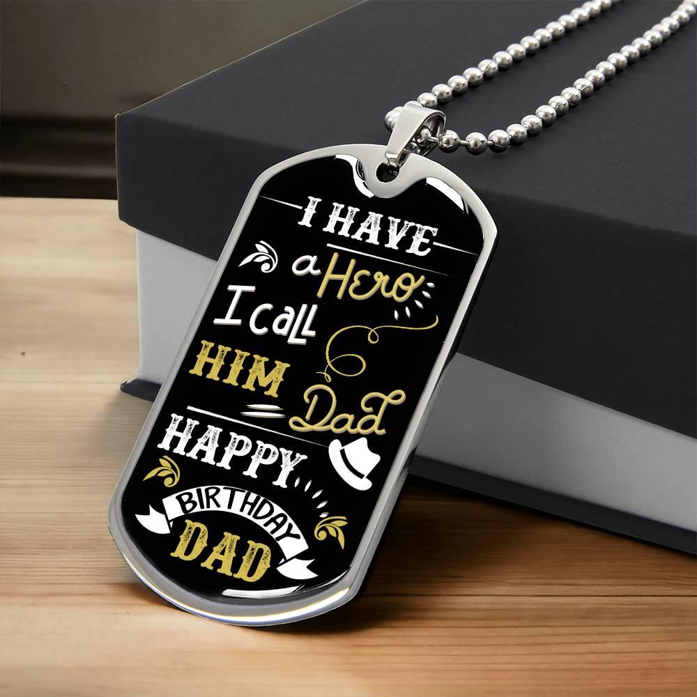 Dog Tag - To My Dad