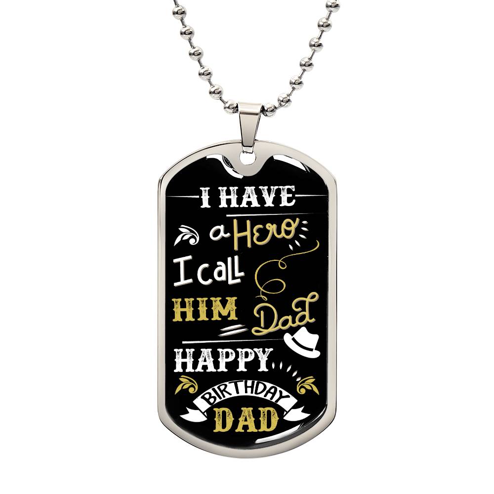 Dog Tag - To My Dad