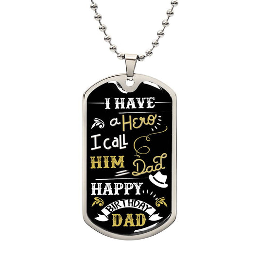 Dog Tag - To My Dad