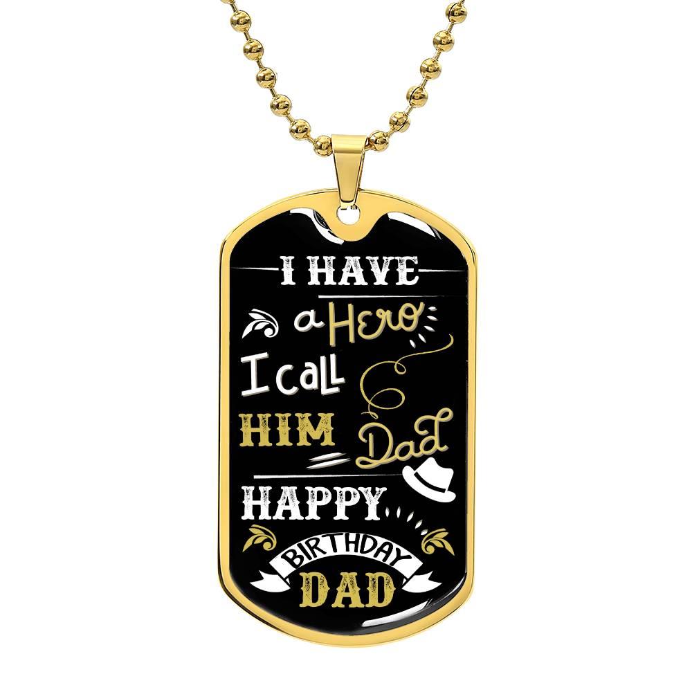 Dog Tag - To My Dad