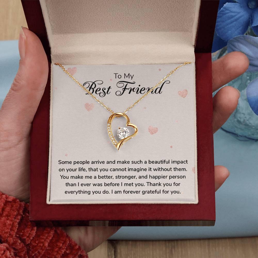 Forever Love Necklace - To My Best Friend