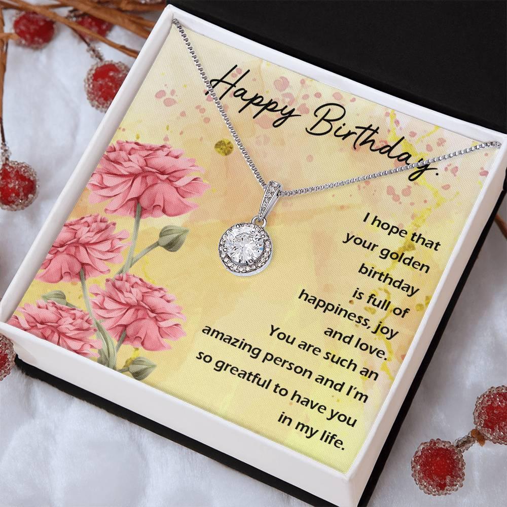 Eternal Hope Necklace - Happy Birthday