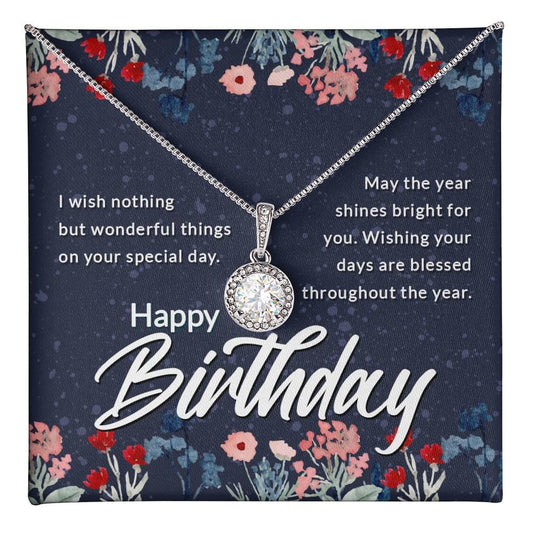 Eternal Hope Necklace - Happy Birthday