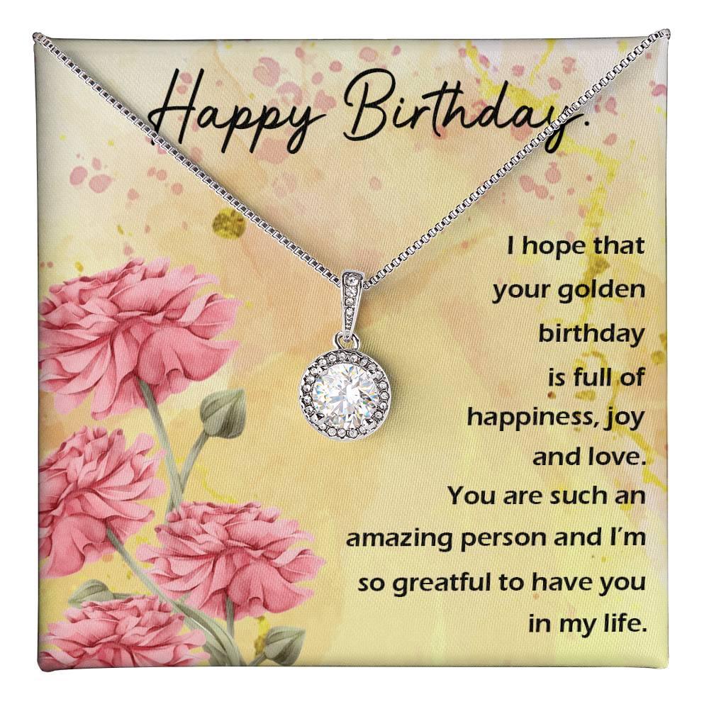 Eternal Hope Necklace - Happy Birthday