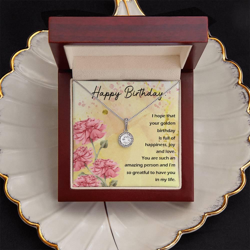 Eternal Hope Necklace - Happy Birthday