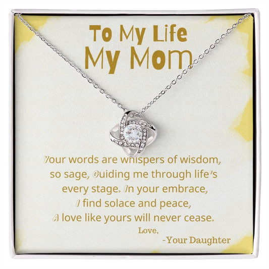 Love Knot Necklace - To My Life