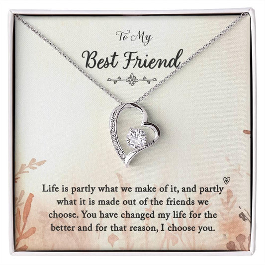 Forever Love Necklace - To My Best Friend