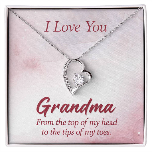 Forever Love Necklace - To My Grandma