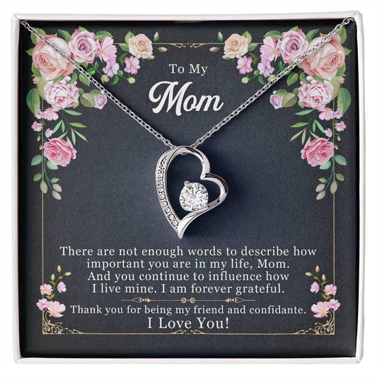 Forever Love Necklace - To My Mom