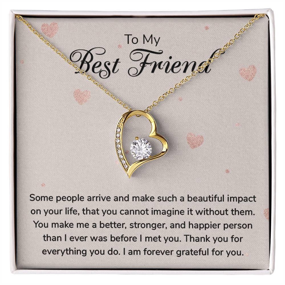 Forever Love Necklace - To My Best Friend