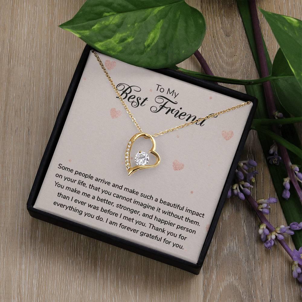 Forever Love Necklace - To My Best Friend