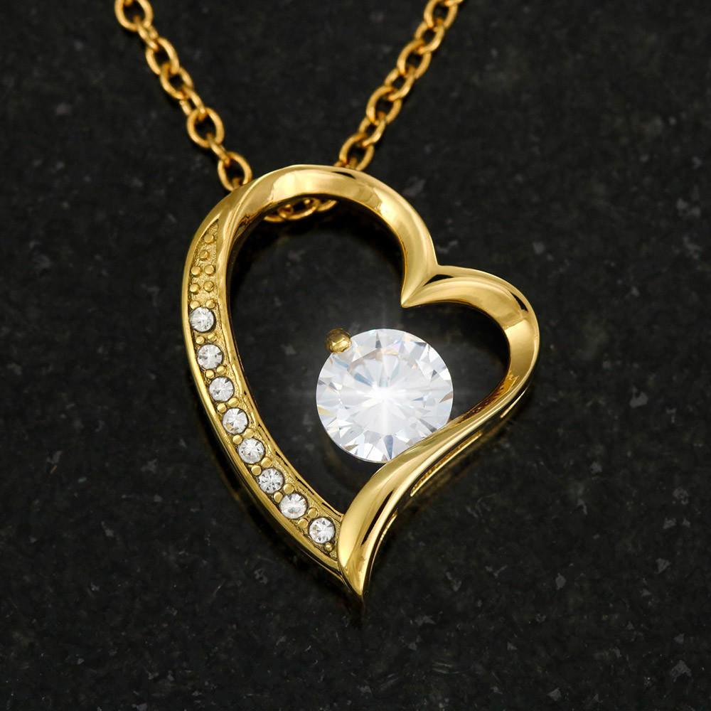 Forever Love Necklace - To My Beautiful Wife